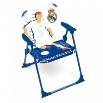 Silla Plegable Infantil Real Madrid C.F. Azul Junior 38 x 32 x 53 cm Modelo 71812