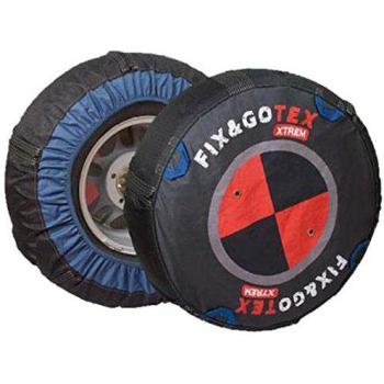 Fix & Go Tex FIXGOTEX-P1 Cadena de Nieve Textil, Juego de 2