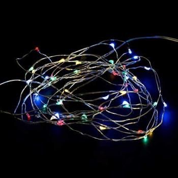 Tira de luces LED Multicolor 4,9 m para Exterior Navidad