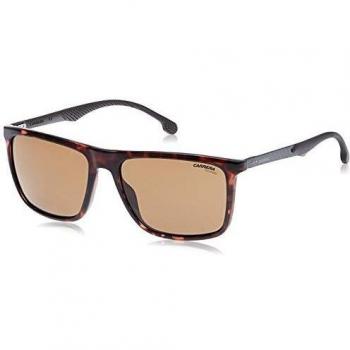 Carrera Rectangle Dark Havana Bronze Polarized Sunglasses 8032/S One Size