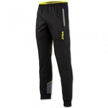 Joma Elite Pantalon Largo, Hombres, Negro-Antracita-121, 2XL