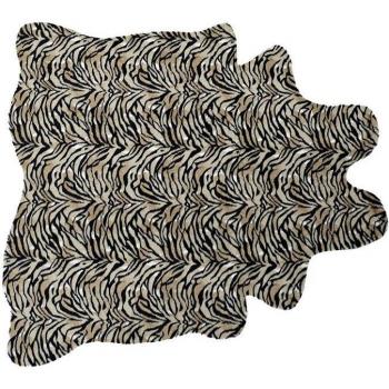 Alfombra de poliéster salvaje con diseño colonial y motivos de la selva