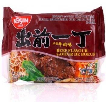 Soupe nouille Ramen Demae boeuf NISSIN 100g Hongrie