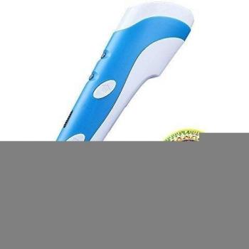 3D pen de generación I WER Estereoscópica en 3D, compatible con Filamentos ABS o PLA para el dibujo 3D o Artesanía, con Filamento Gratuito, regalo creativo para niños / adultos - Azul