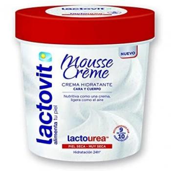 Lactovit lactourea crema idratante viso e corpo pelle secca e molto secca 250ml