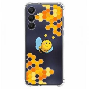 Funda de Silicona Antigolpes para Samsung Galaxy A25 5G con Diseño de Abeja