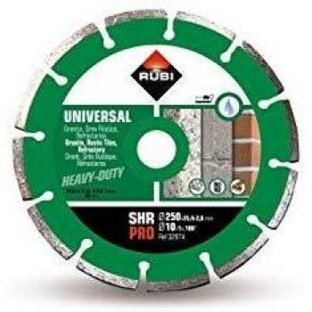 Rubi SHR 250 PRO - Disco de diamante general obra segmentado