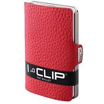 I-CLIP Original Silver Pure Red, Cartera, Billetera, Monedero