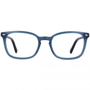 Square Full Rim Plastic Kids' Prescription Glasses - Blue - Size 48 - Blue Light Block Available - SmartBuy Kids