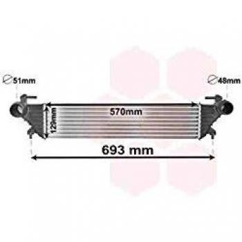 Intercooler Cargador 17004415 Radiadores Internacionales VAN WEZEL