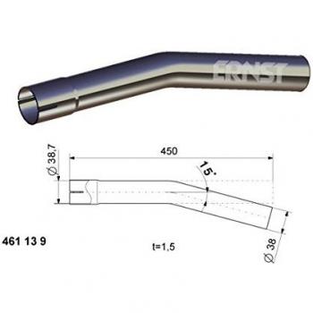 Tubo de escape universal ERNST 461139 450