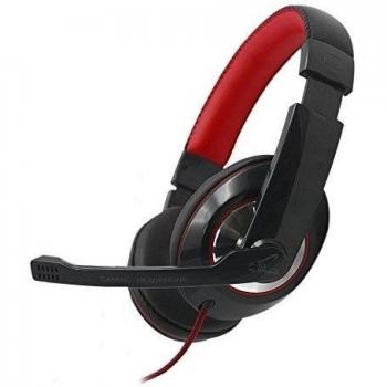 Woxter - Auriculares con micrófono, color negro