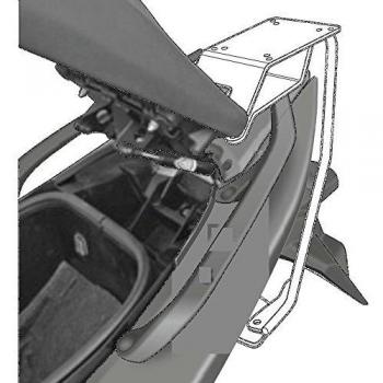 Shad Y0TM59ST Soporte de Baúl para Yamaha T-MAX 500, Negro