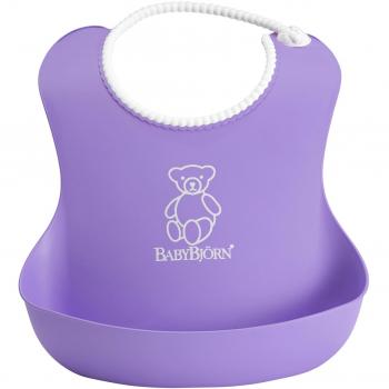 BabyBjörn 046263 - Babero blando, color lila