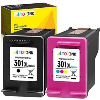 ATOPINK 301 XL Remanufacturado Cartucho de Tinta para HP 301XL