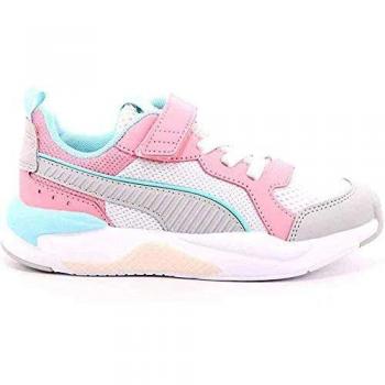 Puma X-Ray AC PS, Zapatillas Deportivas, White-High Rise-Peony-Gulf Stream-Rosewa, 30 EU