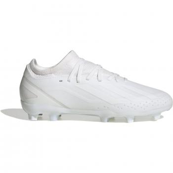 Botas de fútbol infantiles adidas X Crazyfast.3 FG blancas/unisex
