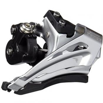 SHIMANO DEORE 10X2V.A.Baja T.Sur Desviador, Negro, Talla Única