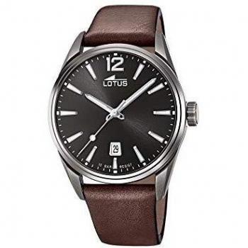Reloj LOTUS Para Hombre 18685 Chrono de Piel Marrón