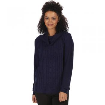 Regatta Womens/Ladies Karalee Cowl Necked Acrylic Knit Casual Jumper