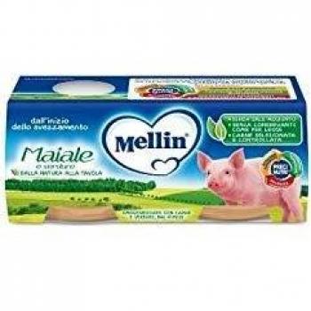 MELLIN OMOGENEIZZATO MAIALE CON VERDURE 2 PEZZI X 80 G