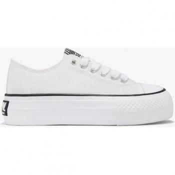 Zapatillas niña lona Conguitos - Zapatillas bajas de niños de lona con plataforma B&W