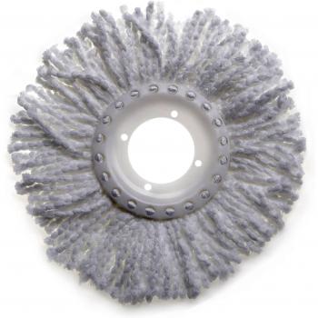 TATAY 1103900 - Twister, Recambio Mocho Fregona, 100% Microfibra, Blanco