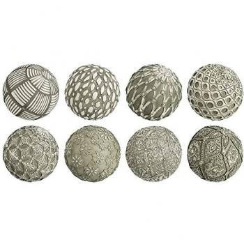 Bolas Decorativas Verdes 10 x 10 x 10 cm (8 Unidades) - Originalidad y Frescura
