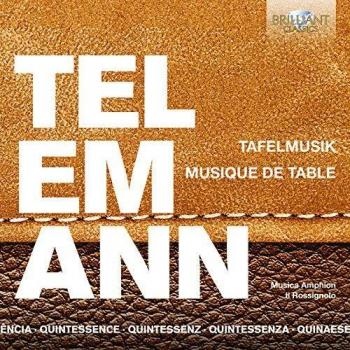 Quintessencia Telemann: Música de Mesa (5 CD)