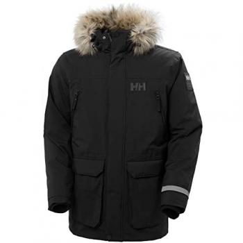 Helly Hansen Men's Reine Black PrimaLoft Winter Parka M, Casual, Sustainable
