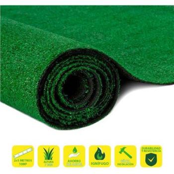 Sungarden Cesped Artificial 2x5m 7mm Serie - Ecoverde