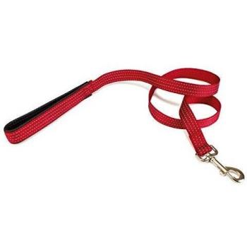 Correa nylon lisa roja - 2 x 120 cm