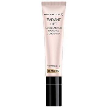 Max Factor Radiant Lift Hydrating and Brightening Concealer, Vitamins C and E, Medium