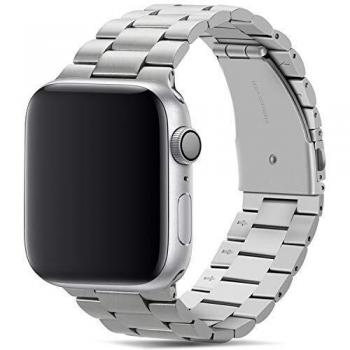 Tasikar para Correa Apple Watch 42mm 44mm Metal de Acero Inoxidable Correa de Repuesto Compatible con Apple Watch Series 6 Series 5 Series 4