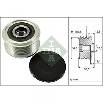 INA Over Running Alternator Pulley 535026410