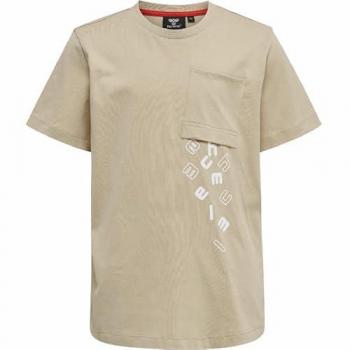 Hummel hmlMarcel Children's T-Shirt - Dark Brown, Unisex, Age 8