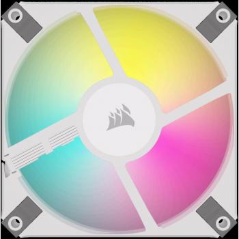 Corsair iCUE AF120 RGB Slim PWM 120mm White High Performance Liquid Dynamic Bearing Fan CO-9050164-WW