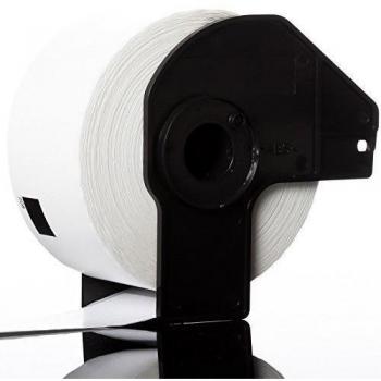 eTrader Direct - Etiqueta para Direcciones Blanca Estándar para Impresoras Brother P-Touch QL, Etiquetas para QL 1060N Compatibles con DK11208