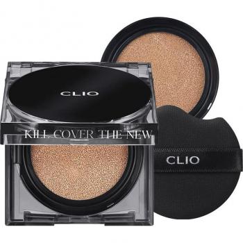 Clio Kill Cover Founwear Cushion Foundation Set SPF50+ PA+++ - 30g (15g + 15g) #3 Linen