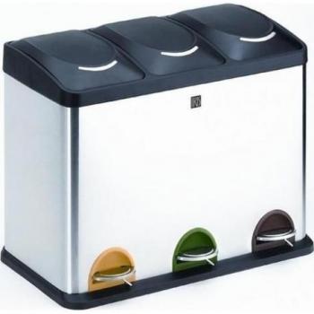 IRIS Cubo Reciclaje 45 l. 3 Compartimentos