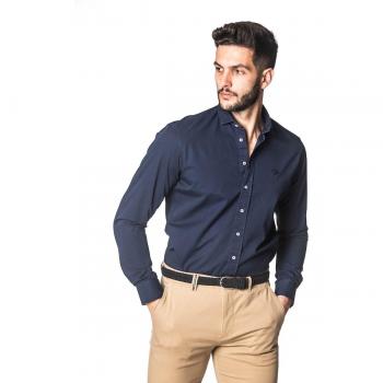 CAMISA GABARDINA SMART TP AZUL