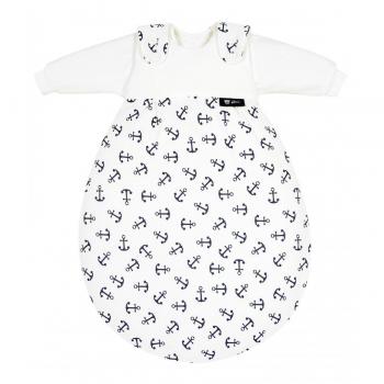 Saco de dormir Alvi Baby-Mäxchen® Original 3 piezas Anclas Azules TOG 2.5