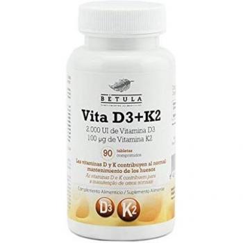 Betula Vita D3 + K2, 90 comprimidos, Pack de 1
