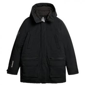 Superdry City Padded Parka Jacket Men's Parka in Black - Size: 42/Regular