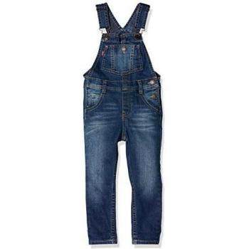 Levi's kids Dungaree NM20004 Pantalones de Peto, Azul