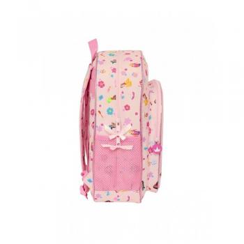 Mochila Junior Adapt.Carro Princesas Disney Summer Adventures