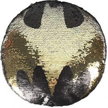 Batman Cerda-Cushion Sequins Cojines, Multicolor, Talla única, 2