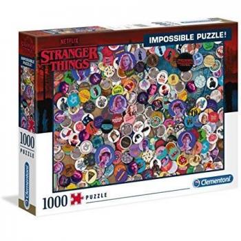 Clementoni- Puzzle 1000 Piezas Impossible Strange Things