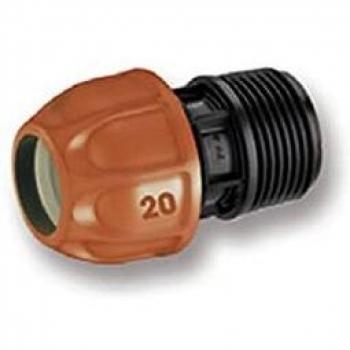 Conector Claber 20 mm rosca macho 1