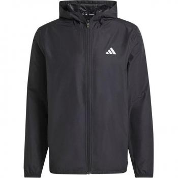 Cortavientos de fitness adidas Gym+ Training 3 bandas hombre negro puro - M